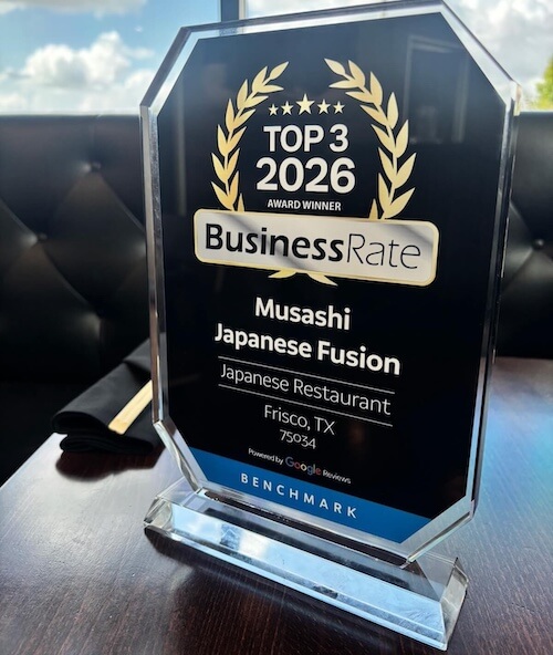 Top 3 Japanese Restaurants in Frisco award